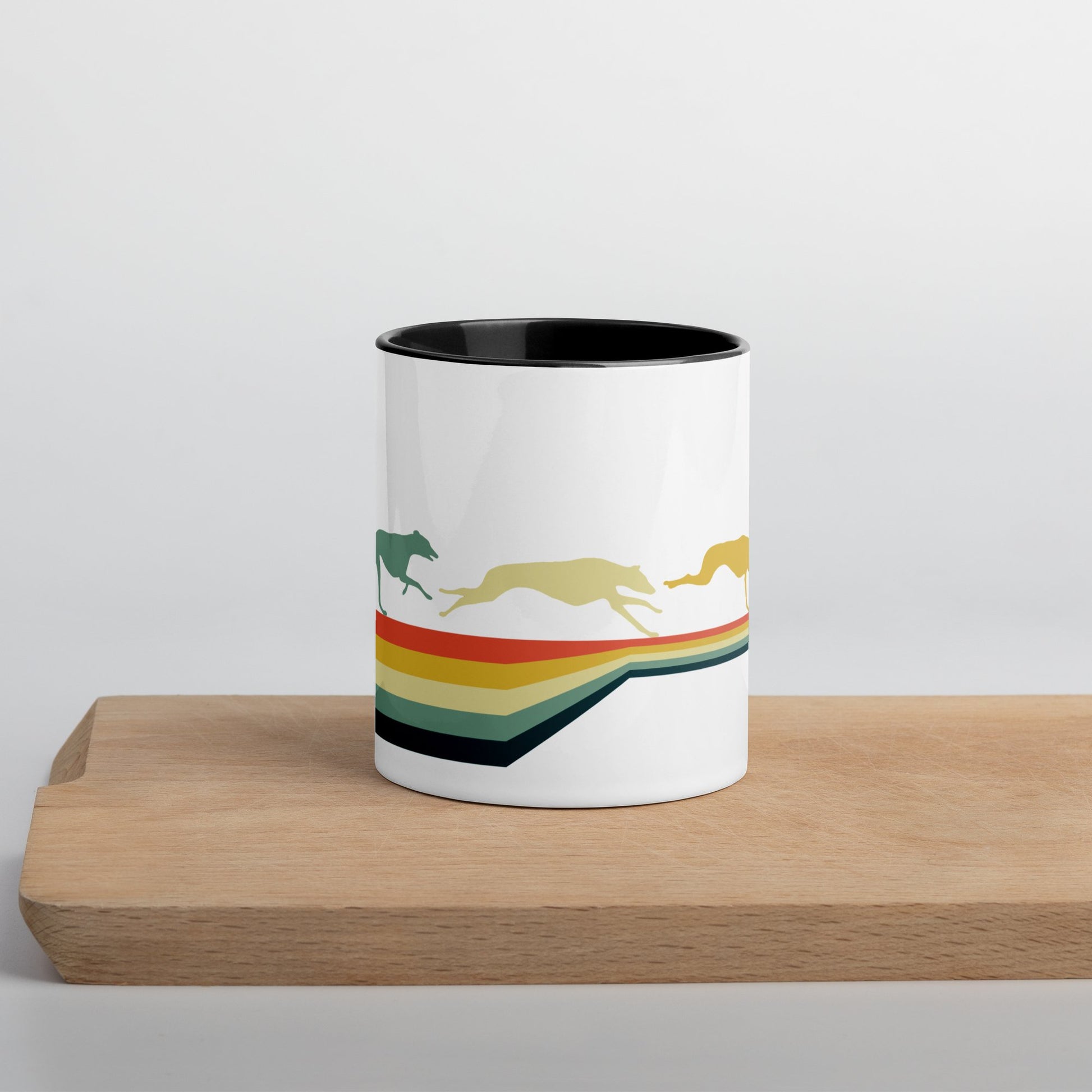 'Running Colors' - Colored Mug - Mug - Sighthound Creatives