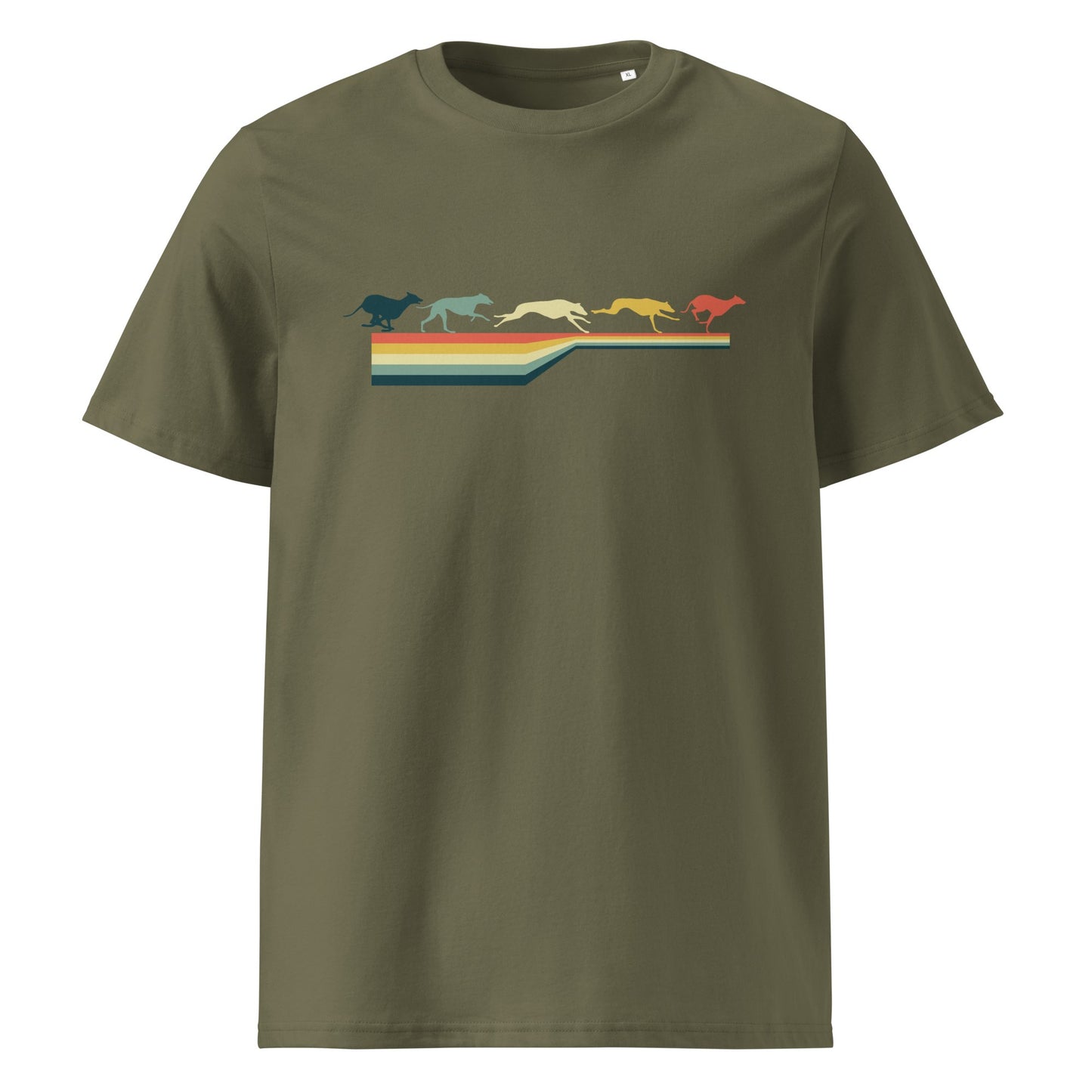 'Running Colors' Unisex T-Shirt - T-shirt - Sighthound Creatives