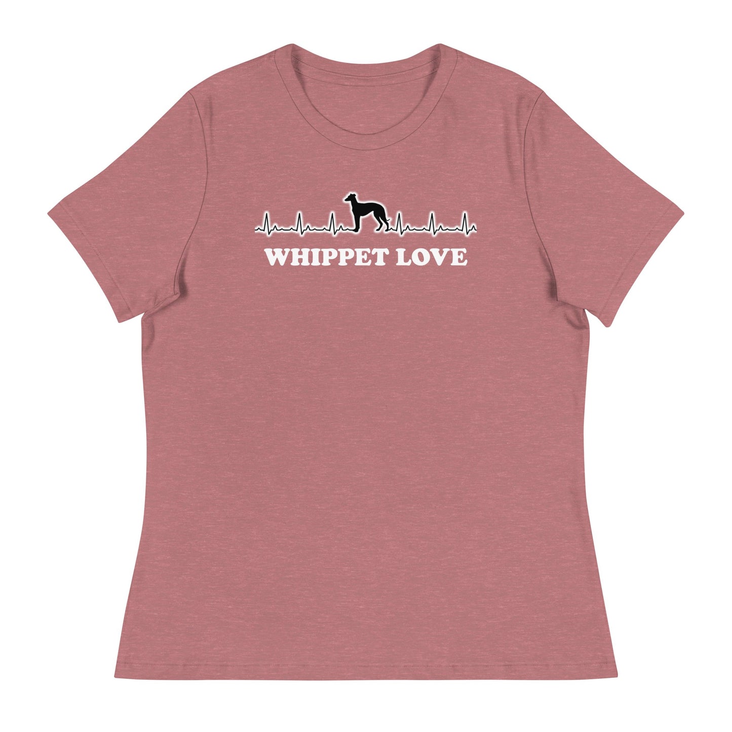 'Whippet Love' Womens T-Shirt - T-shirt - Sighthound Creatives